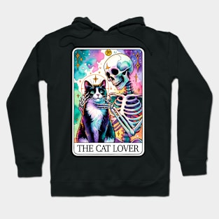 "The Cat Lover" Funny Tarot Card Hoodie